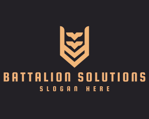 Battalion - Military Army Badge logo design