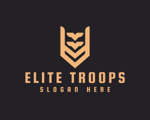 Military Army Badge logo design