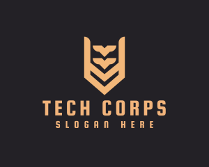 Corps - Military Army Badge logo design