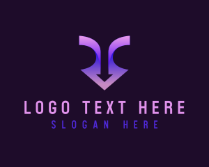 Software - Logistics Tech Arrow logo design