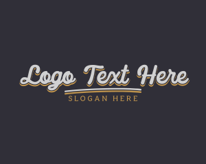 Entrepreneur - Casual Retro Business logo design