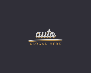 Casual Retro Business Logo