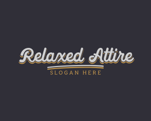 Casual - Casual Retro Business logo design