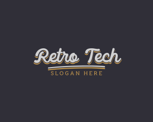 Casual Retro Business logo design