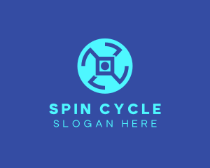 Wheel - Digital Tech Wheel logo design