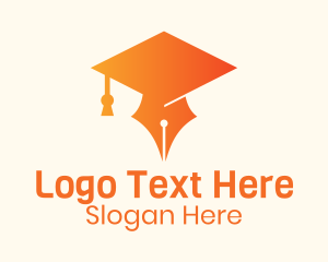 Orange Cap Pen Logo