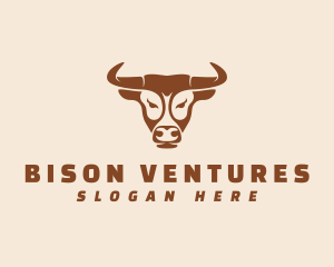 Bull Buffalo Cattle logo design