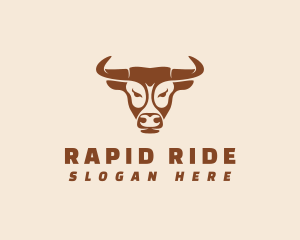 Bull Buffalo Cattle logo design