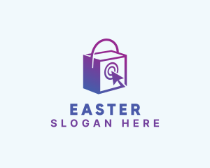 Online Shopping Bag Logo