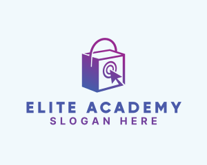 Online Shopping Bag Logo