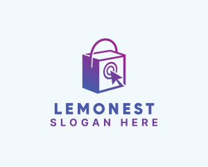 Online Shopping Bag Logo