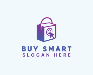 Online Shopping Bag logo design