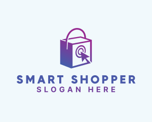 Shopper - Online Shopping Bag logo design