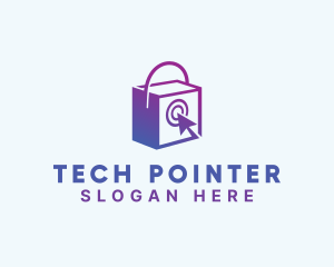 Online Shopping Bag logo design