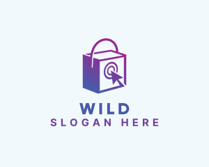 Retail - Online Shopping Bag logo design
