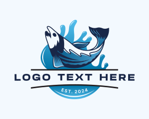 Nautical - Fish Seafood Aquatic logo design