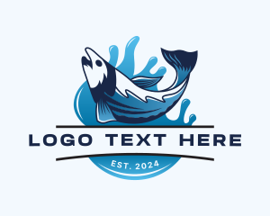 Fish Seafood Aquatic Logo