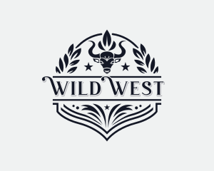 Western - Western Bull Bullfighting logo design