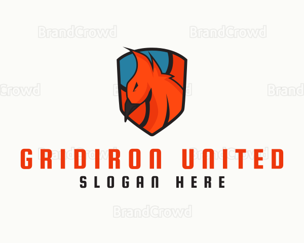 Phoenix Bird Shield Logo