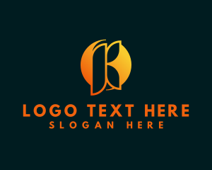Creative Agency Letter K logo design