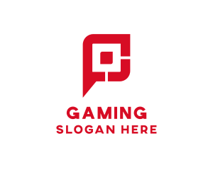 Gaming Tech Letter P Logo