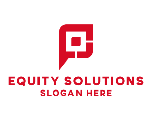 Equity - Gaming Tech Letter P logo design