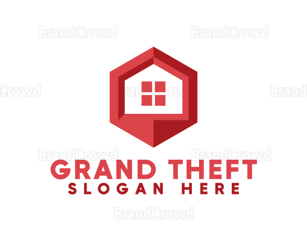 Realtor Geometric House Logo