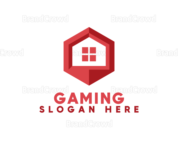 Realtor Geometric House Logo