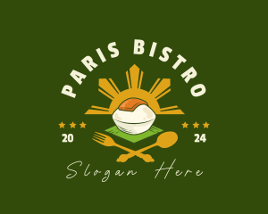 Filipino Cuisine Puto logo design