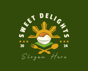 Filipino Cuisine Puto logo design