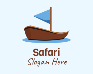 Small Fishing Boat Logo