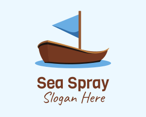 Small Fishing Boat logo design