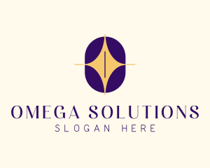 Elegant Star Letter O logo design