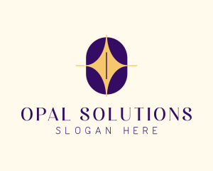 Elegant Star Letter O logo design