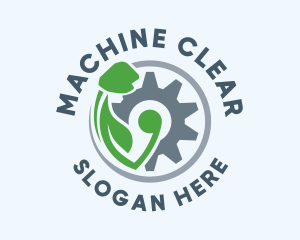 Eco Mechanical Gear logo design