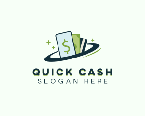 Cash Dollar Lender logo design