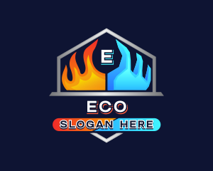 Fire Ice HVAC Ventilation Logo