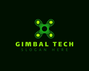 Gadget Tech Drone logo design