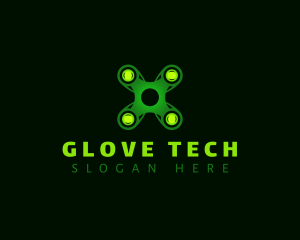 Gadget Tech Drone logo design