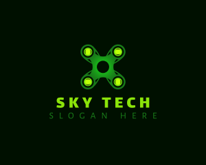Gadget Tech Drone logo design