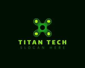 Gadget Tech Drone logo design