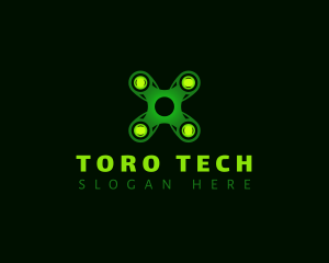 Gadget Tech Drone logo design