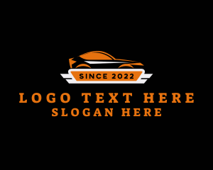 Supercar Vehicle Racing  Logo