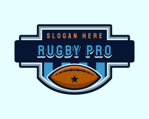  Rugby Football Varsity logo design