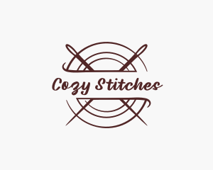 Needle Garment Alteration logo design