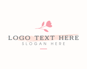 Nature - Natural Flower Beauty logo design