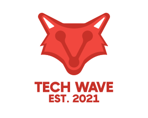 Bandwidth - Red Fox Technology logo design