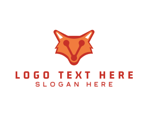 Bandwidth - Red Fox Technology logo design