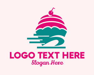 Cake Store - Cupcake Bakery Express logo design