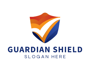 Security Check Shield logo design